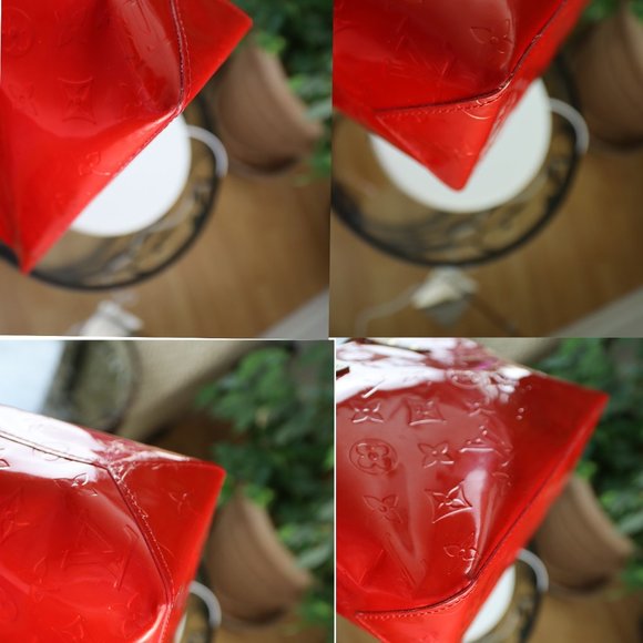 Louis Vuitton Red Patent Reade PM Small Tote - Picture 12 of 16